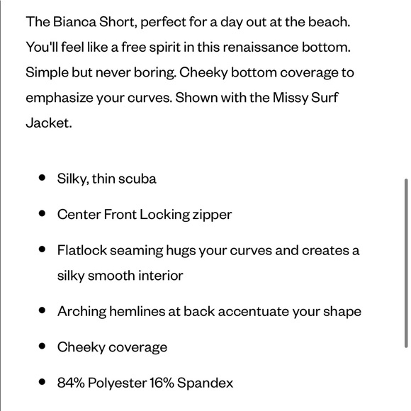 Gigi C Missy surf jacket & Bianca short - Picture 5 of 8